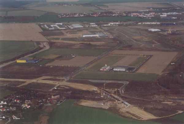 GVZ aus der Luft im Januar 2001