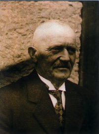Albert Crell, Hauptmann der FF Ltzschena im Jahre 1905