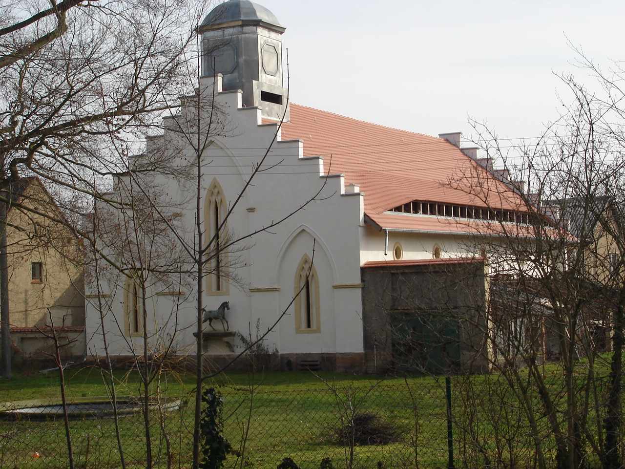 Der Pferdestall am Lützschenaer Schloss